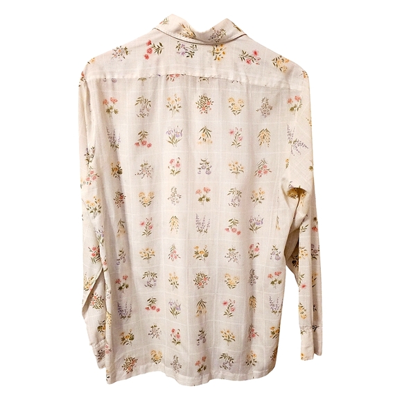 CHESS KING Vintage Floral Button-Down Long Sleeve - Picture 2 of 12
